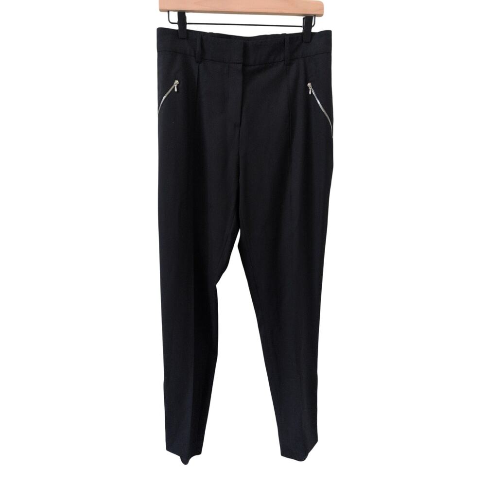 Balenciaga Paris Vintage Y2K Wool Zipper Trouser Pants size FR 44 US 12